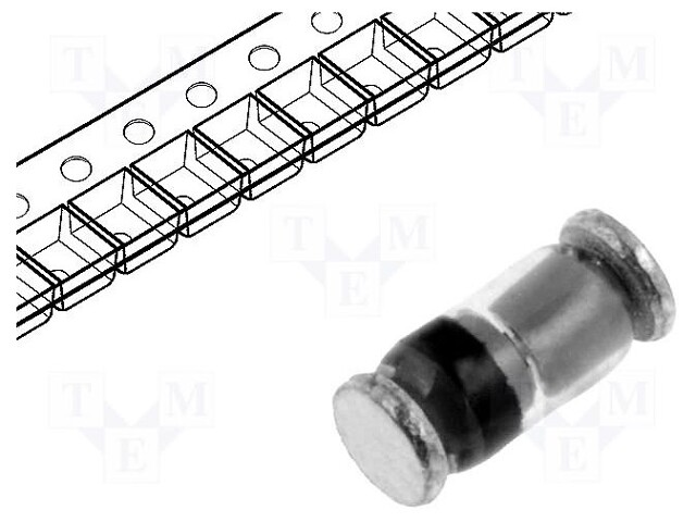 Diode: Schottky rectifying; SMD; 40V; 30mA; Ufmax: 0.33V