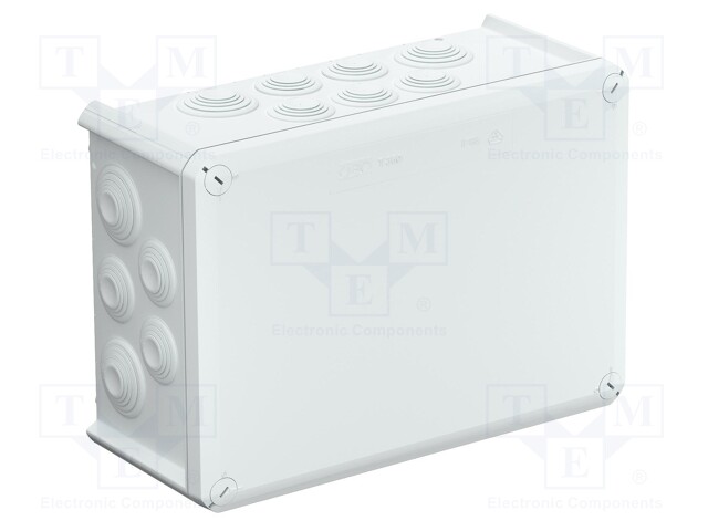 Enclosure: junction box; X: 201mm; Y: 285mm; Z: 120mm; IP66