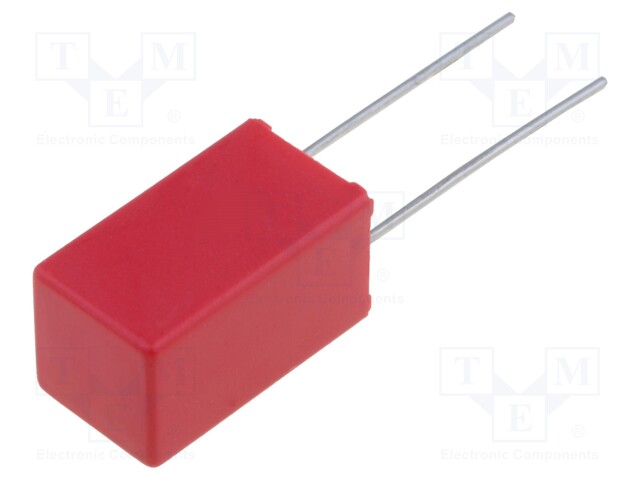 Capacitor: polypropylene; 100nF; 5mm; ±10%; 7.2x5x10mm; -55÷110°C