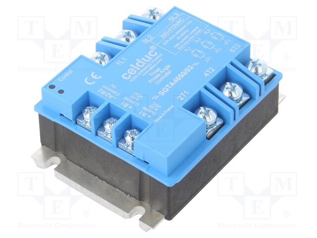 Relay: solid state; Ucntrl: 0÷10VDC; 50A; 300÷510VAC; -40÷90°C