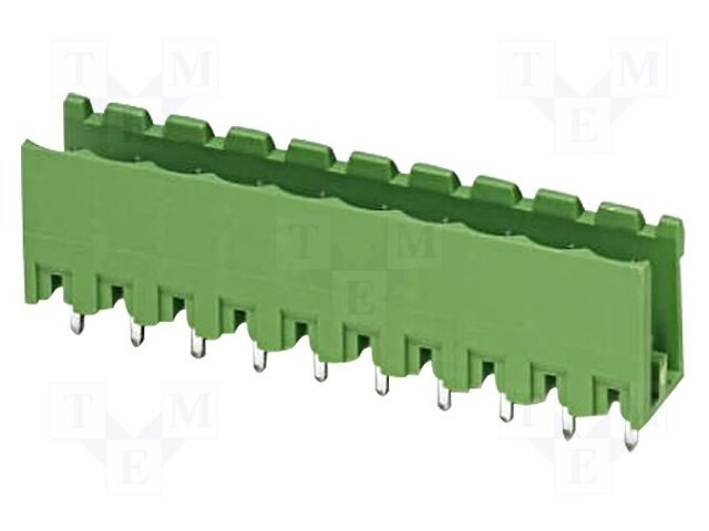 Pluggable terminal block; 5mm; ways: 17; straight; socket; male