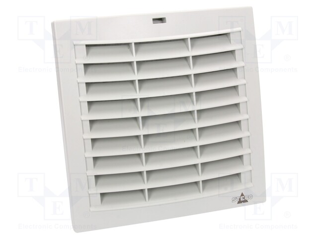 Fan: AC; axial; 170m3/h; 55dBA; IP54; Len: 300mm; Cutout: 176x176mm