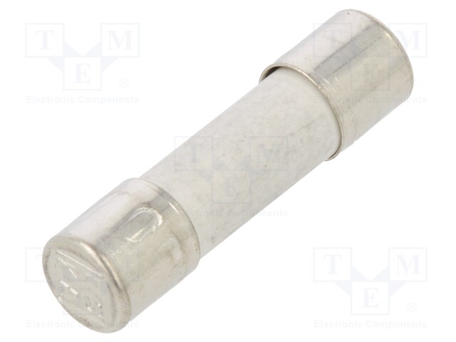 Fuse: fuse; time-lag; 200mA; 250VAC; ceramic,cylindrical; 522.600