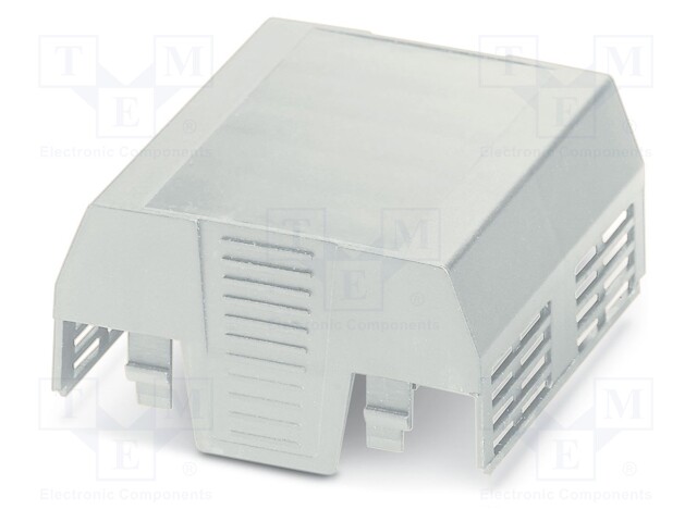 Cover; for enclosures; UL94HB; Series: EH 70 FLAT; Mat: ABS; grey