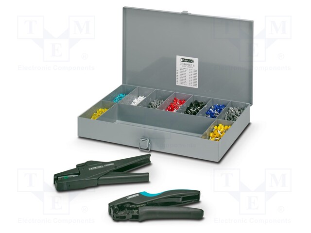 Kit: designed for terminal crimping