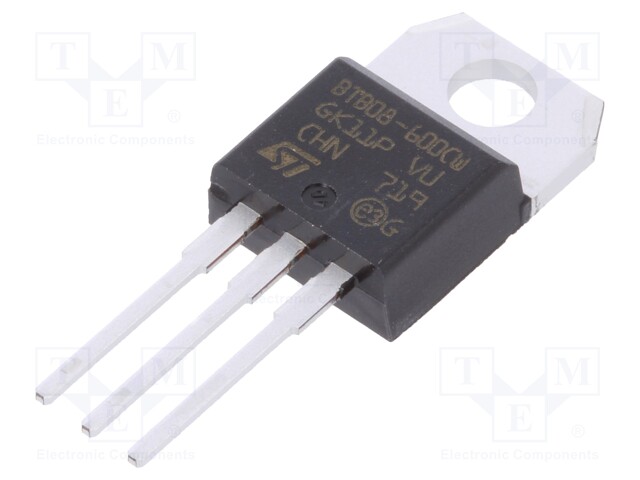 Triac; 600V; 8A; 35mA; THT; TO220AB