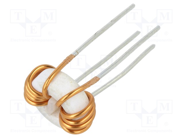 Inductor: wire; THT; 47uH; 5A; 3mΩ; 230VAC; 12x5mm; -20÷+50%; 10kHz