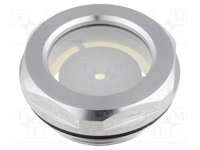 Level indicator; Inspect.hole dia: 32mm; M40; Mat: aluminium