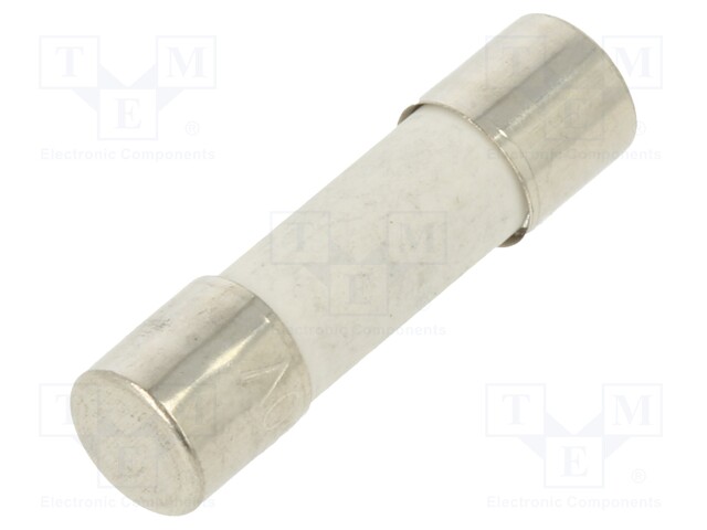 Fuse: fuse; time-lag; 3.15A; 250VAC; ceramic; 20x5.2mm; brass; bulk