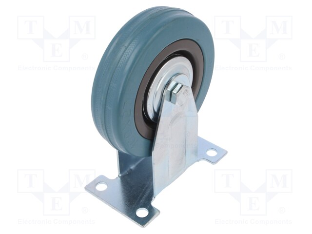 Transport wheel; Ø: 100mm; W: 25mm; H: 130mm; rigid; 65kg; -5÷40°C