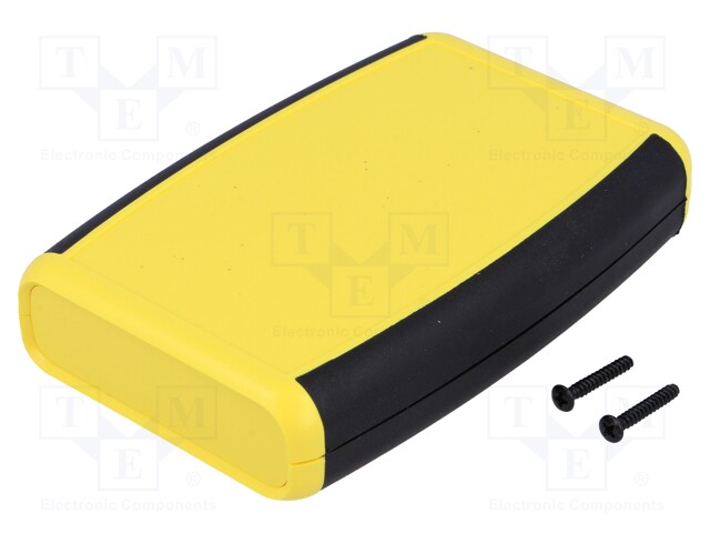 Enclosure: multipurpose; X: 79mm; Y: 117mm; Z: 24mm; 1553; ABS; yellow