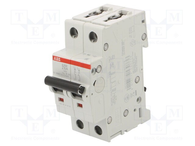 Circuit breaker; DIN; Charact: Z; 6kA; IP20; 0.75÷25mm2