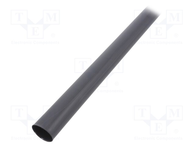 Heat shrink sleeve; glued; 4: 1; 24mm; L: 1.2m; black; polyolefine