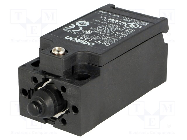 Limit switch; pin plunger Ø6mm; NO + NC; 10A; max.240VAC; PG13,5