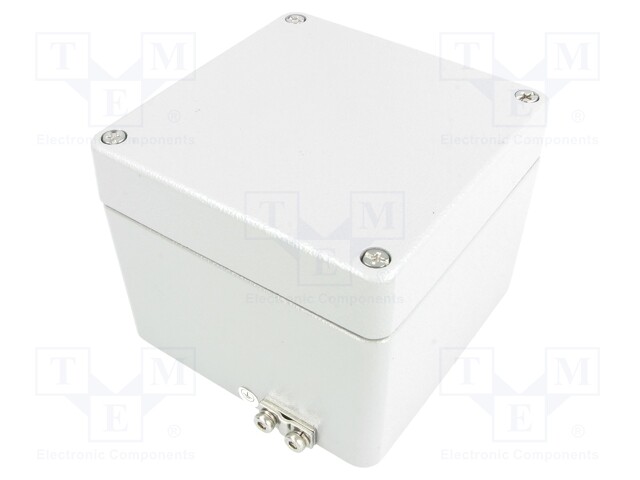 Enclosure: multipurpose; X: 100mm; Y: 100mm; Z: 81mm; ATEX; aluminium