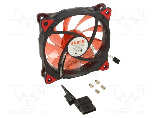 Fan: DC; axial