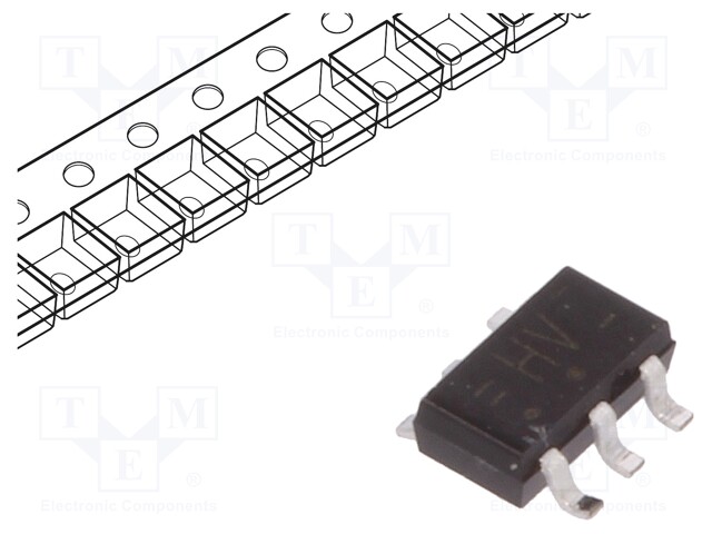 IC: digital; non-inverting,Schmitt trigger; Channels: 2; SMD