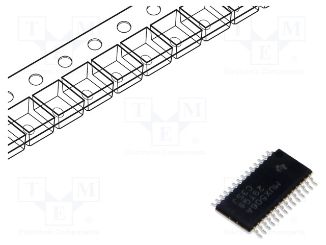 IC: multiplexer; SP16T; Ch: 1; TSSOP28; 5÷18VDC,10÷36VDC; reel,tape