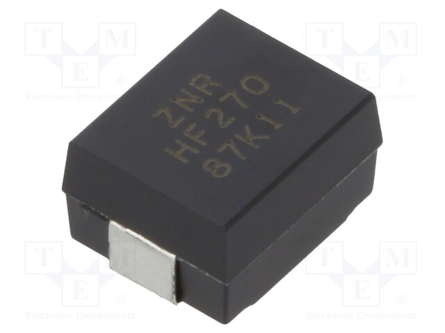Varistor: zinc-oxide; SMD; 16VDC; 27V; 6.4x8x4.5mm