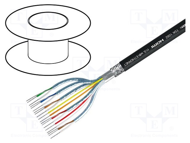 Wire: AV; Outside insul.material: PVC; OFC,tinned; black; 15; 30VAC