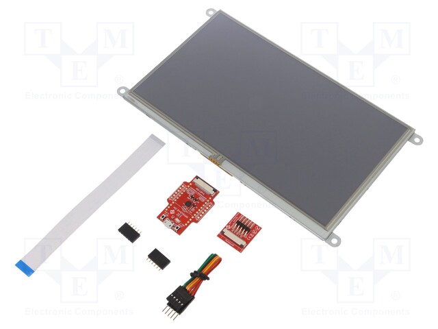 Dev.kit: with display; TFT; 9"; 800x480; Display: graphical; 500: 1