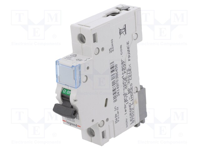 Circuit breaker; 230VAC; Inom: 50A; Poles: 1; DIN; Charact: B; 6kA