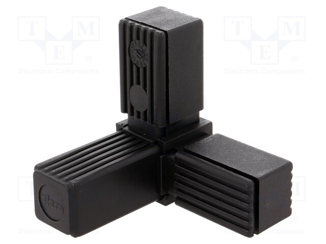 Mounting coupler; for profiles; Mat: polyamide; -30÷100°C; I: 77mm