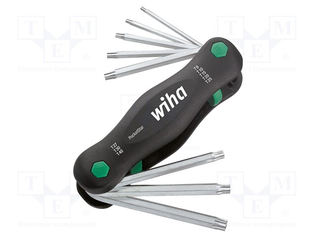 Key set; Torx®; TX09,TX10,TX15,TX20,TX25,TX27,TX30,TX40