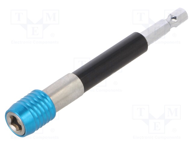 Holders for screwdriver bits; Socket: 1/4"; Overall len: 100mm