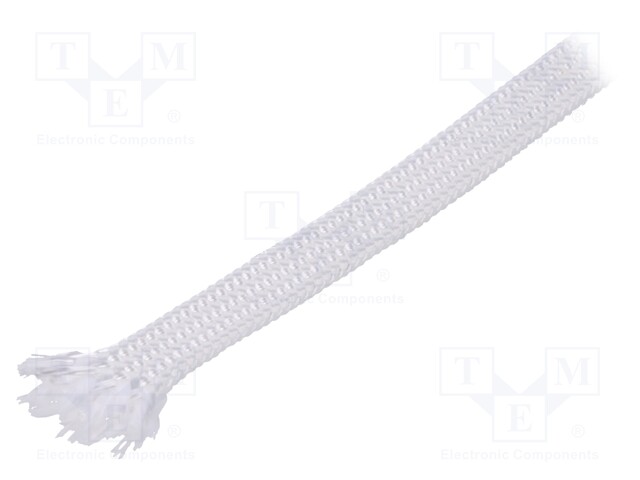 Insulating tube; Mat: silica fibre; white; max.1050°C; Øint: 3mm