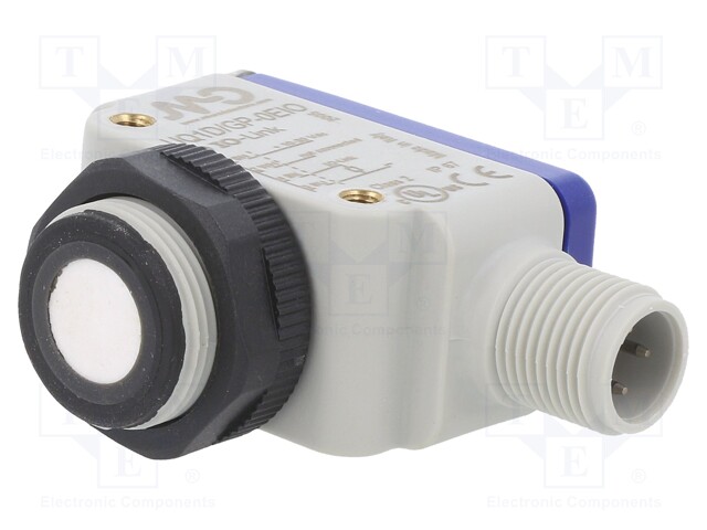 Sensor: ultrasonic; angular; Range: 80mm÷1.2m; IO-Link; -20÷70°C