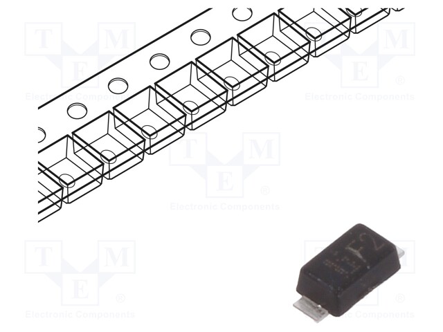 Diode: switching; SMD; 800V; 500mA; 100ns; Package: reel,tape