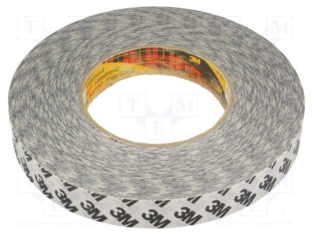 Tape: fixing; W: 19mm; L: 50m; acrylic; Application: fixing,bonding