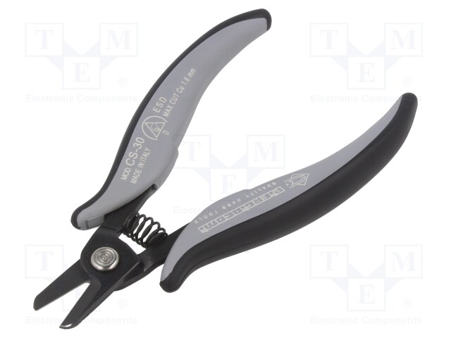 Pliers; cutting,miniature; ESD; 144mm; with small chamfer