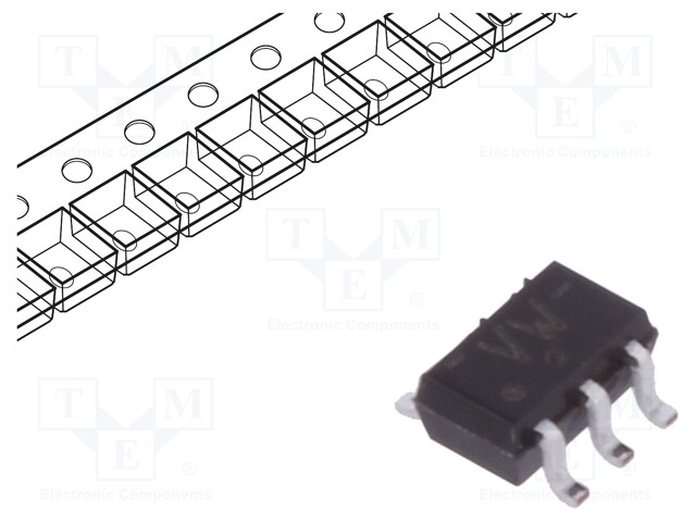 IC: digital; demultiplexer,non-inverting; SMD; SC88; Series: LVC