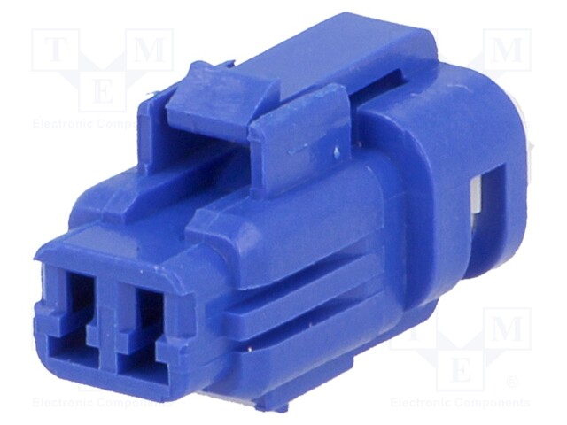 Connector: wire-wire/PCB; 565,E-Seal; plug; female; IP67; blue