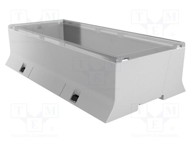 Enclosure: for DIN rail mounting; Y: 110mm; X: 213mm; Z: 53.3mm; ABS