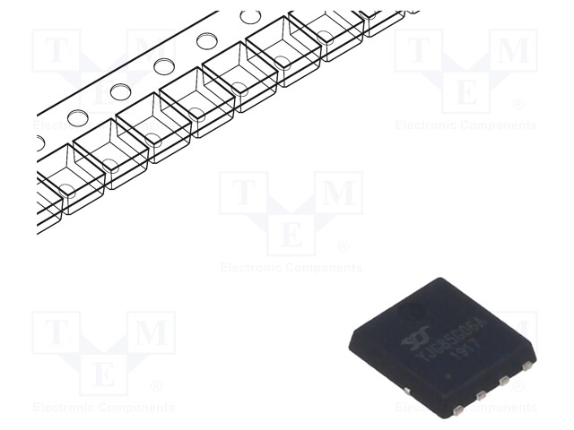 Transistor: N-MOSFET; SPLIT GATE TRENCH; unipolar; 60V; 54A; 105W