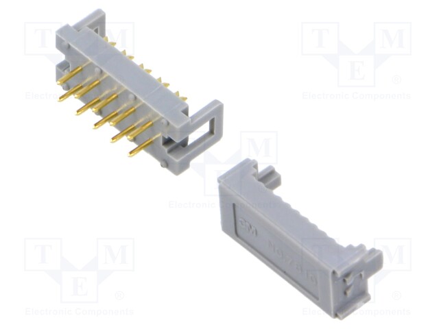 IDC; PIN: 10; IDC,THT; on PCBs,for ribbon cable; 1.27mm; 1A; 78XX