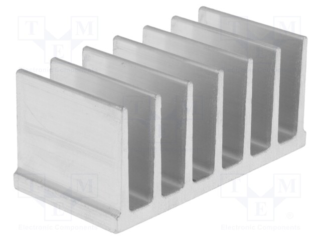 Heatsink: extruded; grilled; L: 40mm; W: 78mm; H: 35mm; aluminium