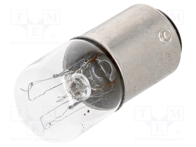 Signallers accessories: bulb; BA15D; Usup: 110VAC; 5W