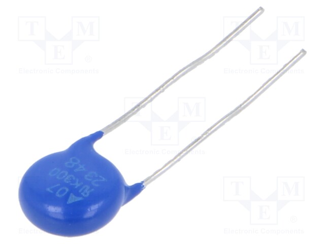 Varistor: metal-oxide; THT; 300VAC; 385VDC; 470V; 1200A; 23J