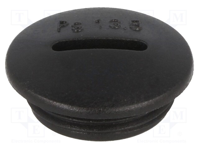 Stopper; PG13,5; IP54; Mat: polyamide; black; Man.series: V-N-FS