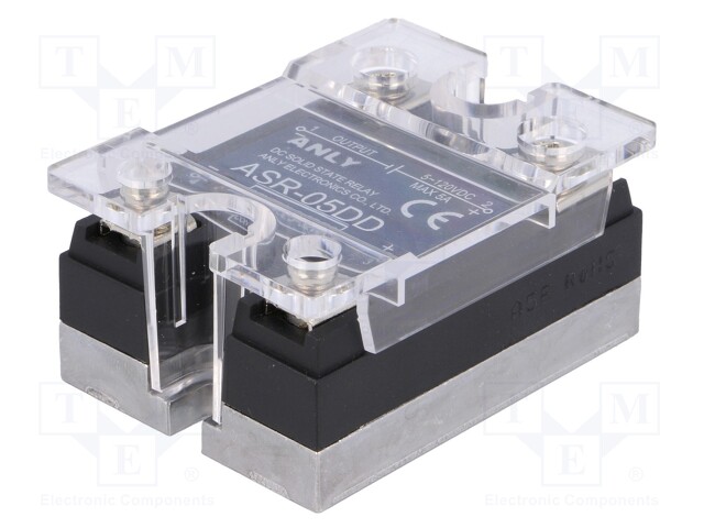 Relay: solid state; Ucntrl: 3÷32VDC; 5A; 3÷60VDC; Series: ASR