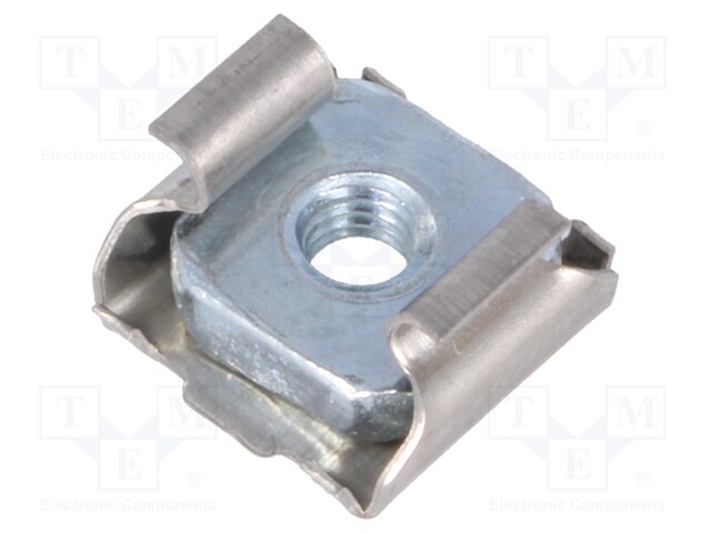 Nut; cage; M3; A2 stainless steel; BN: 3307