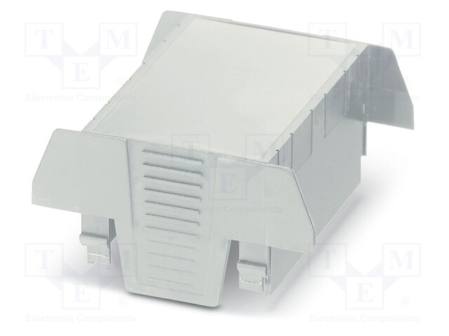 Cover; for enclosures; UL94HB; Series: EH 67,5 FLAT; Mat: ABS; grey