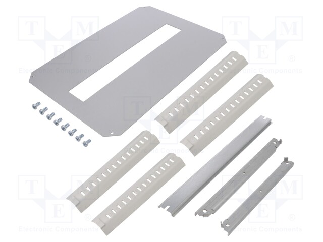 DIN rail frame set with covers; ARCA304021