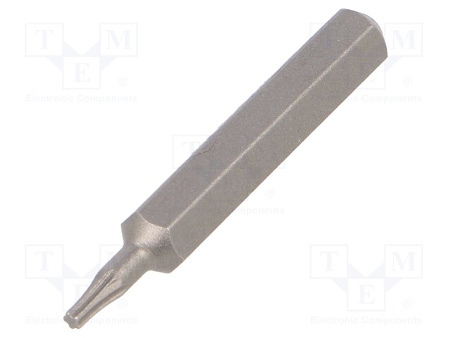 Screwdriver bit; Pentalobe; PL4; Overall len: 28mm; Series: MICRO