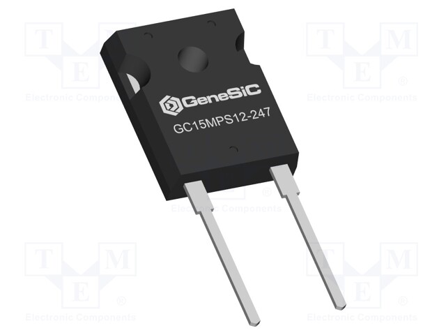 Diode: Schottky rectifying; SiC; THT; 1.2kV; 15A; TO247-2