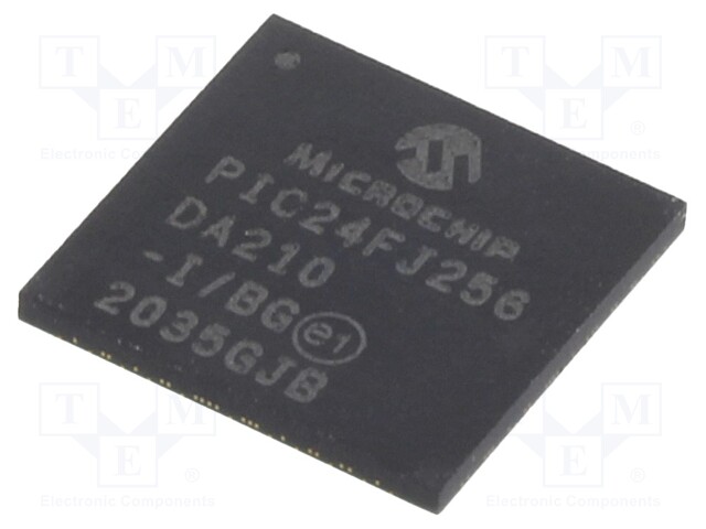 PIC microcontroller; Memory: 256kB; SRAM: 96kB; 32MHz; SMD; BGA121